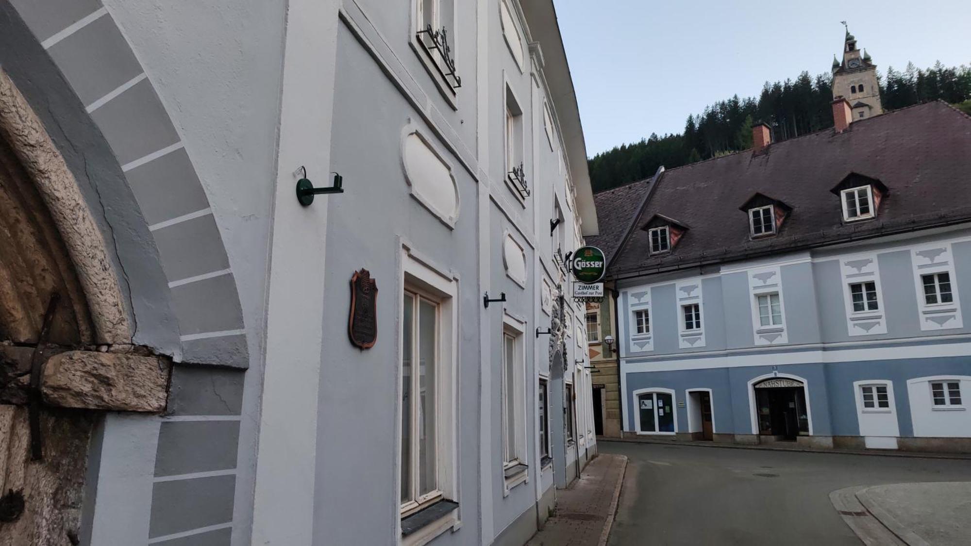 Gasthof Zur Post Eisenerz Exterior foto