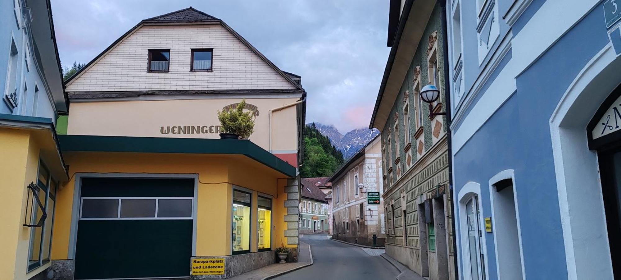 Gasthof Zur Post Eisenerz Exterior foto
